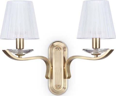Applique-Classica-Pegaso-Metallo-Ottone-2-Luci-E14