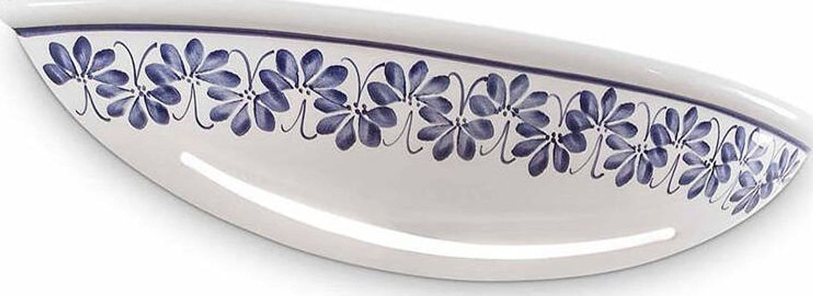 Applique-Classica-Trieste-Bianco-Decorato-Filo-Marrone-2-Luci-E14