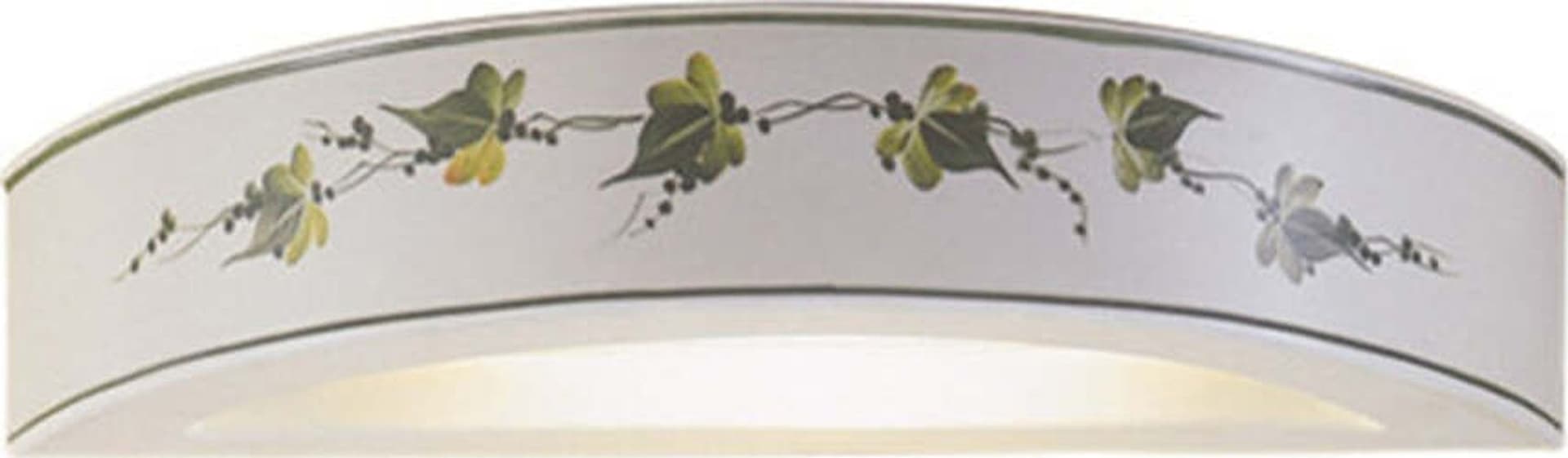Applique-Classica-Trieste-Bianco-Decorato-Filo-Verde-Prato-1-Luce-R7S