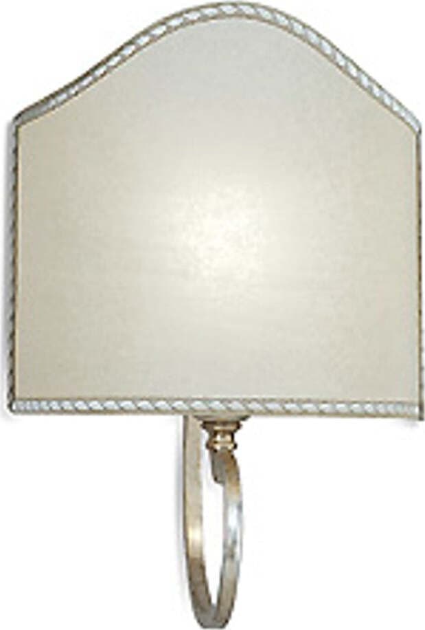 Applique-classico-Flami-illuminazione-DECO-6261-A1F-E27-LED-metallo-pergamena-lampada-parete