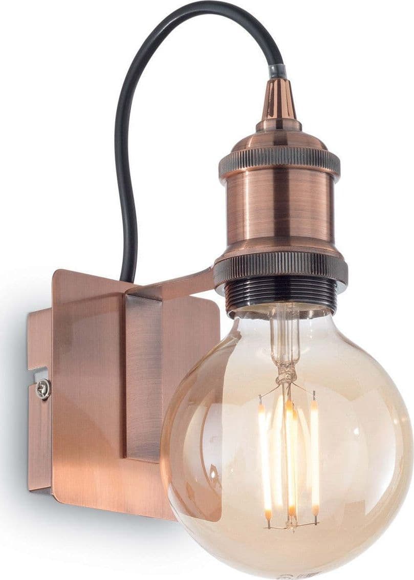 Applique-classico-Ideal-Lux-FRIDA-AP1-163338-E27-LED-metallo-lampada-parete