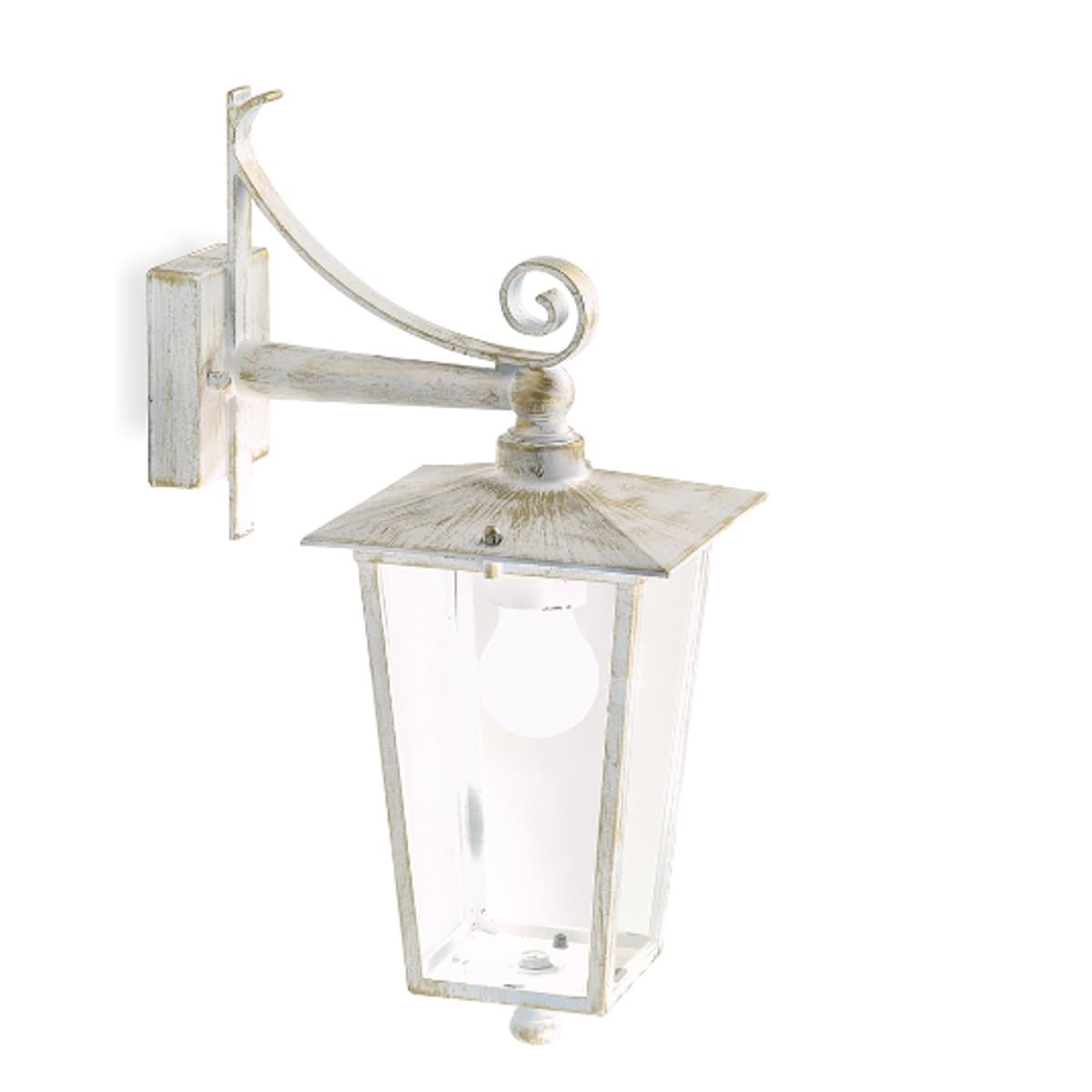 Applique-classico-Livos-RIBOT-941-E27-LED-alluminio-lampada-parete-lanterna