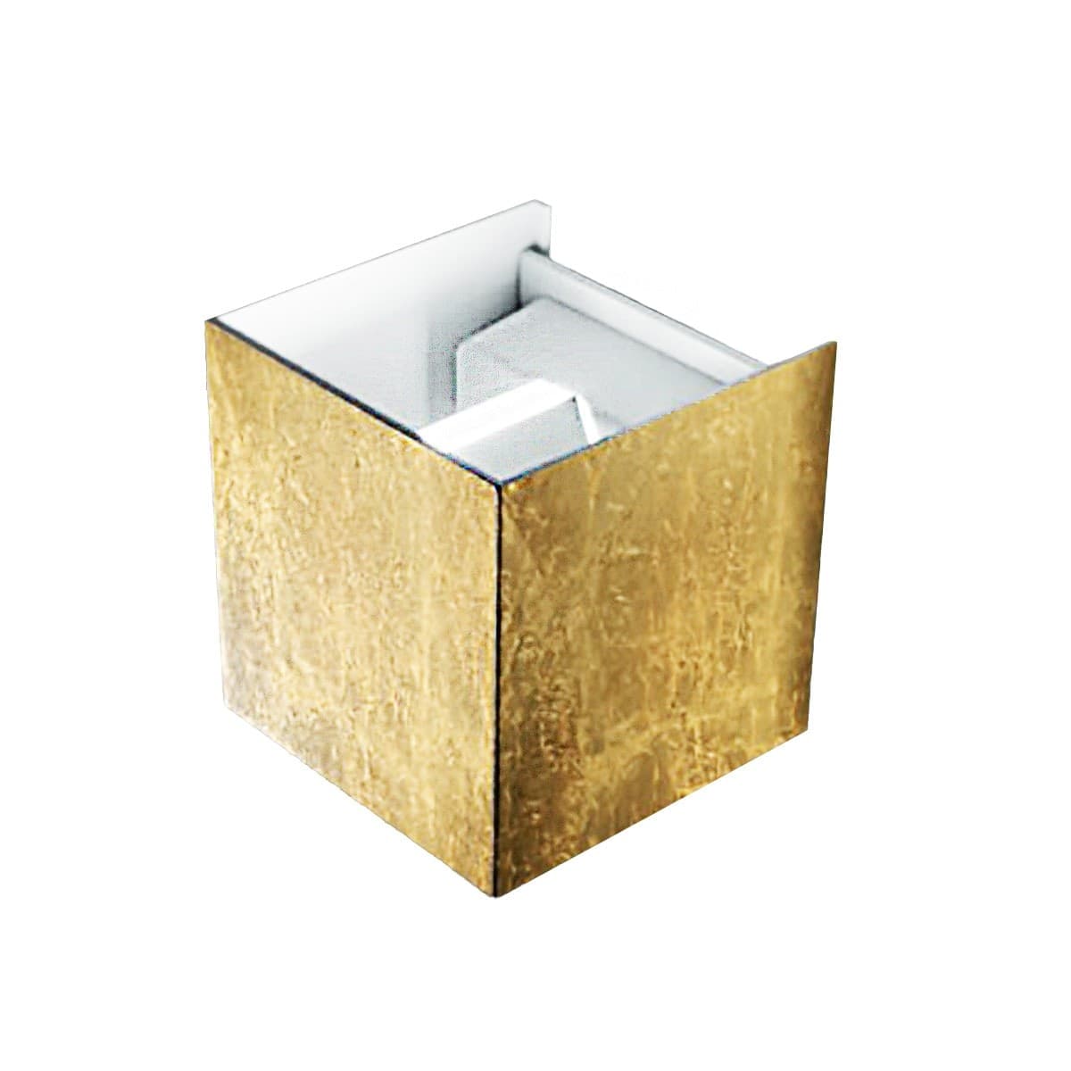 Applique-classico-Promoingross-WINGS-A10-GF-LED-metallo-lampada-parete-bi-emissione