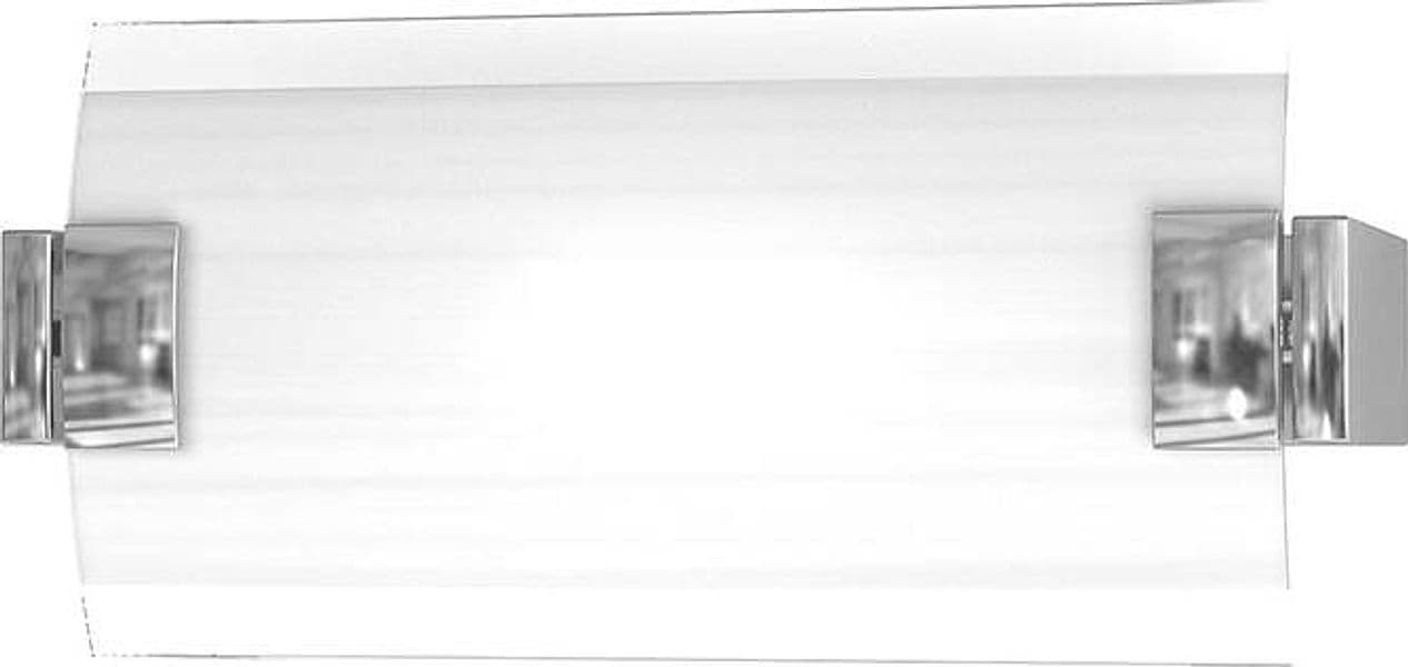 Applique-Contemp-Swinging-Metallo-Cromo-Vetro-Bianco-Extrachiaro-1-Luce-E27-25Cm