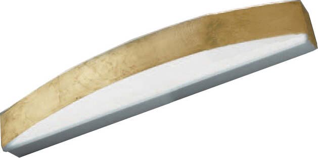 Applique-Contemporanea-Band-Metallo-Foglia-Oro-Led-20W