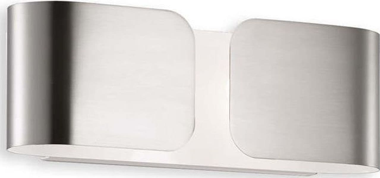 Applique-Contemporanea-Clip-Metallo-Cromo-2-Luci-G9-3W-3000K-Luce-Calda