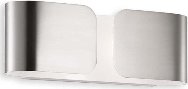Applique-Contemporanea-Clip-Metallo-Cromo-2-Luci-G9-3W-3000K-Luce-Calda