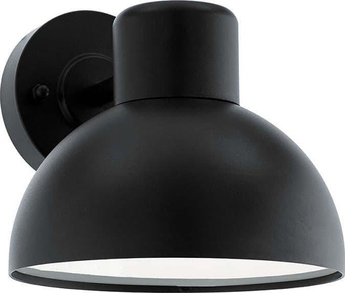 Applique-Contemporanea-Da-Esterno-Entrimo-1-Luce-Acciaio-Zincato-Nero