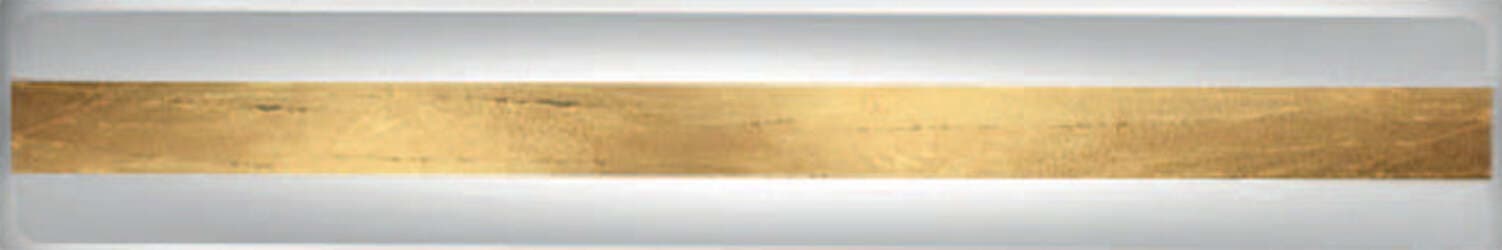 Applique-Contemporanea-Doup-Metallo-Foglia-Oro-Led-43W