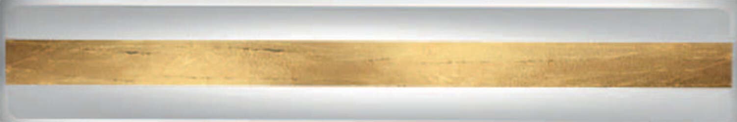 Applique-Contemporanea-Doup-Metallo-Foglia-Oro-Led-56W