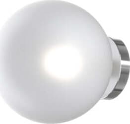 Applique-Contemporanea-Eclipse-Metallo-Cromo-Vetro-Bianco-Fog-1-Luce-G9