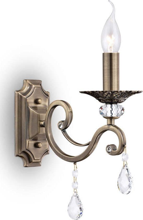 Applique-Contemporanea-Grace-Metallo-Ottone-1-Luce