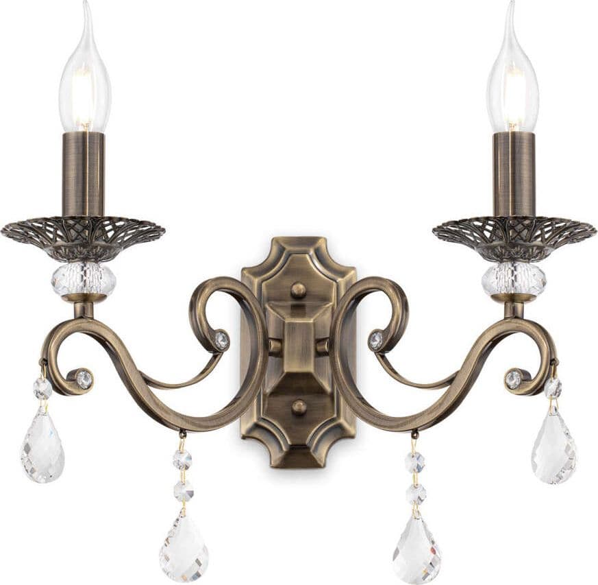 Applique-Contemporanea-Grace-Metallo-Ottone-2-Luci
