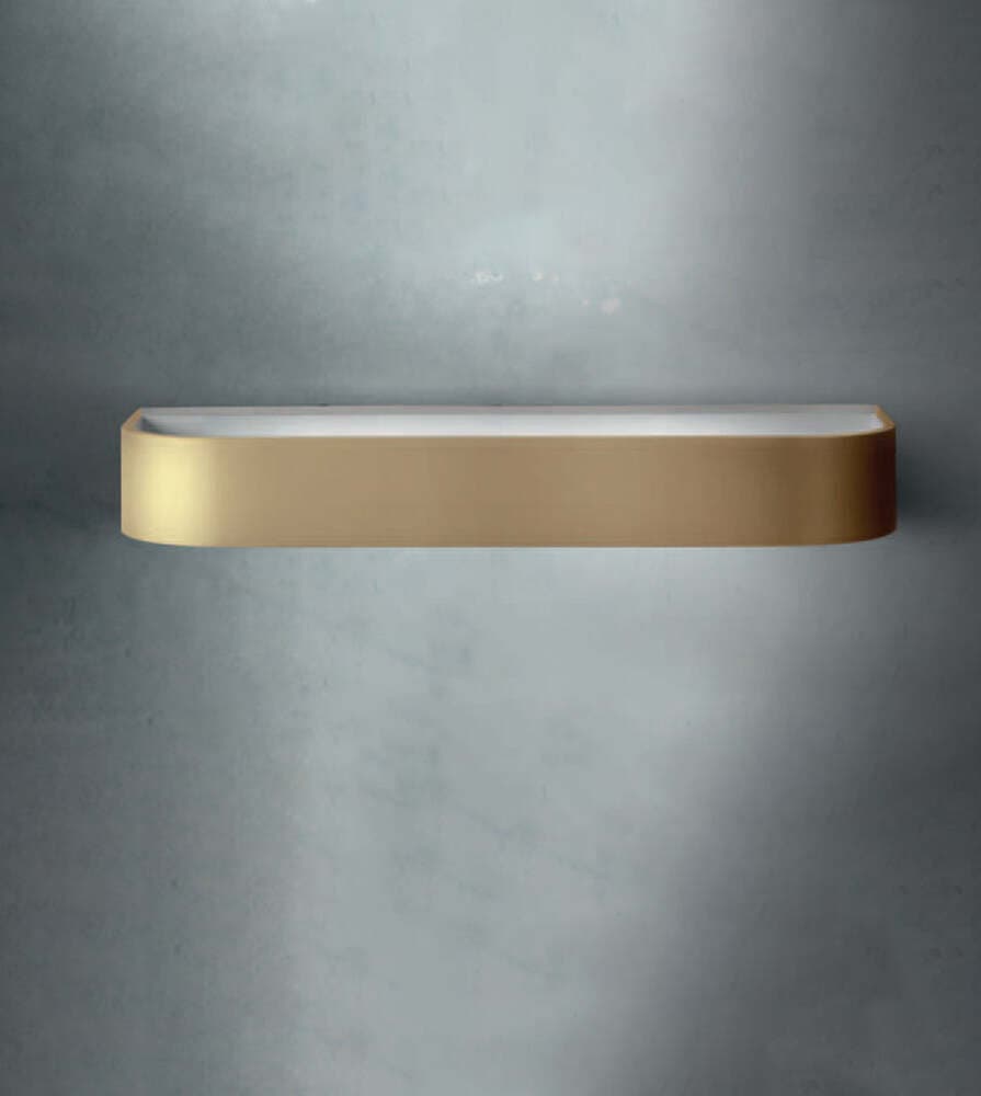 Applique-Contemporanea-Handles-Metallo-Oro-Opaco-Led-30W