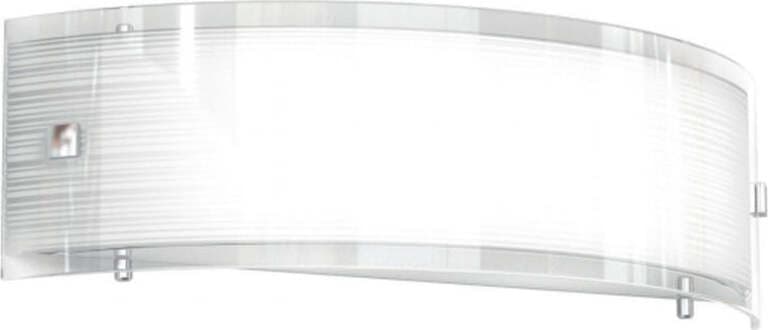 Applique-Contemporanea-Linear-Mad-Metallo-E-Vetro-Bianco-2-Luci-E27-40Cm