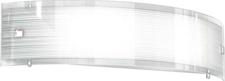 Applique-Contemporanea-Linear-Mad-Metallo-E-Vetro-Bianco-2-Luci-E27-50Cm