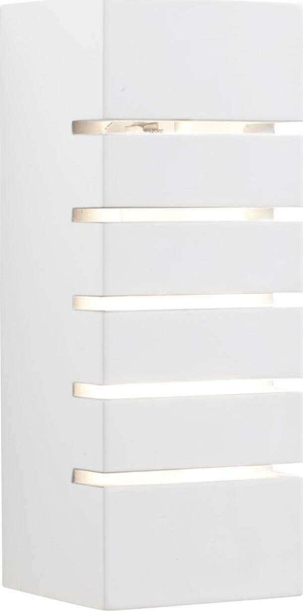Applique-Contemporanea-Malta-Pietra---Cemento---Gesso-Bianco-1-Luce-E14