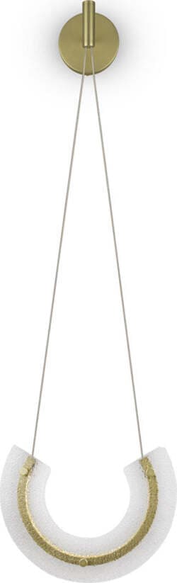 Applique-Contemporanea-Maya-Alluminio-Oro-1-Luce-Diffusore-Vetro