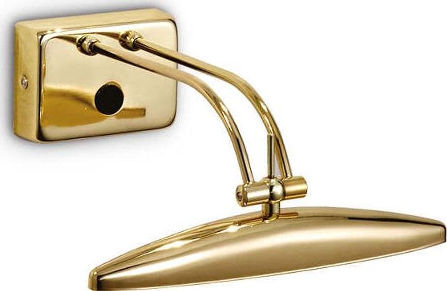 Applique-Contemporanea-Mirror-20-Metallo-Ottone-2-Luci-G9-3W-3000K-Luce-Calda