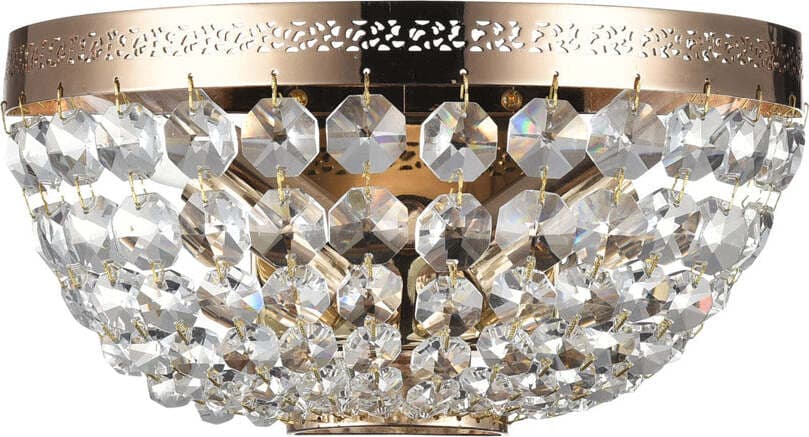 Applique-Contemporanea-Ottilia-Metallo-Oro-2-Luci-Diffusori-Metallo