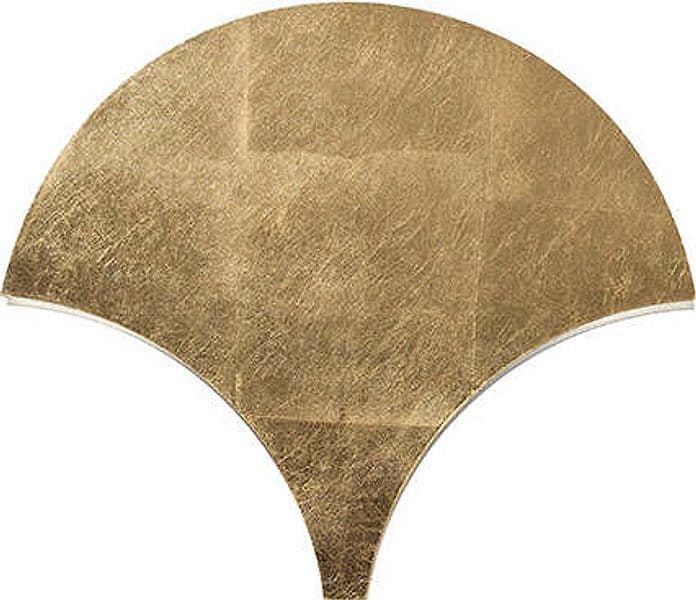 Applique-Contemporanea-Palm-Metallo-Oro-Led-5W