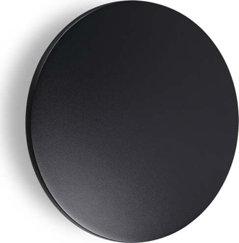 Applique-Contemporanea-Punto-Alluminio-Nero-Led-12W-3000K-Ip54