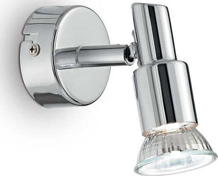 Applique-Contemporanea-Slem-Metallo-Cromo-1-Luce-Gu10-10W-3000K-Luce-Calda