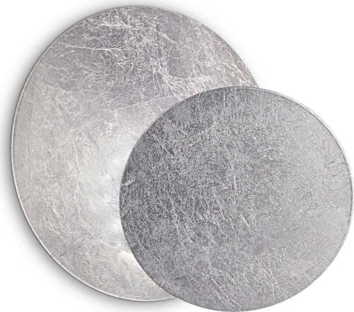 Applique-Contemporanea-Tick-Metallo-Argento-1-Luce-7,5W-3000K-Luce-Calda