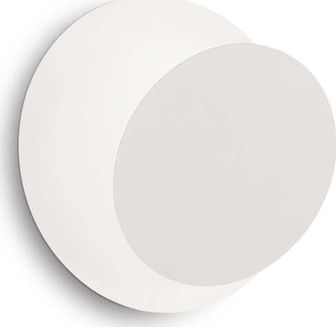 Applique-Contemporanea-Tick-Metallo-Bianco-1-Luce-7,5W-3000K-Luce-Calda