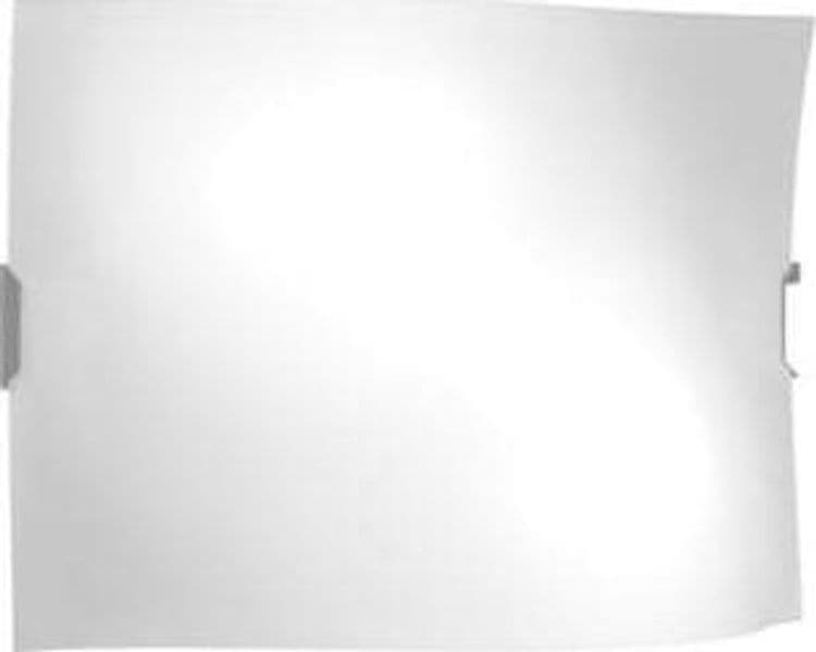 Applique-Contemporanea-Wing-Metallo-Vetro-Bianco-Satinato-2-Luci-E27-36Cm