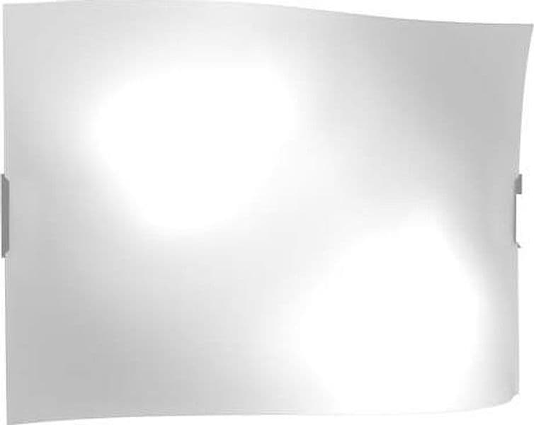 Applique-Contemporanea-Wing-Metallo-Vetro-Bianco-Satinato-4-Luci-E27-55Cm