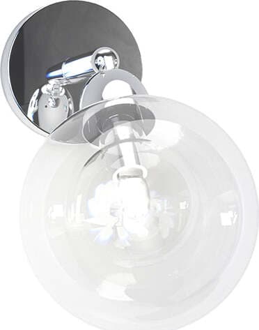 Applique-Contemporaneo-Orizz-Willow-Metallo-Cromo-Vetro-Trasparente-1-Luce-G9