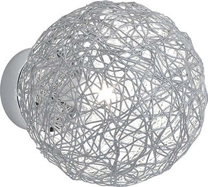 Applique-Contemporaneo-Willow-Metallo-Cromo-Diffusore-Alluminio-1-Luce-G9