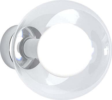 Applique-Contemporaneo-Willow-Metallo-Cromo-Vetro-Bianco-E-Satinato-1-Luce-G9
