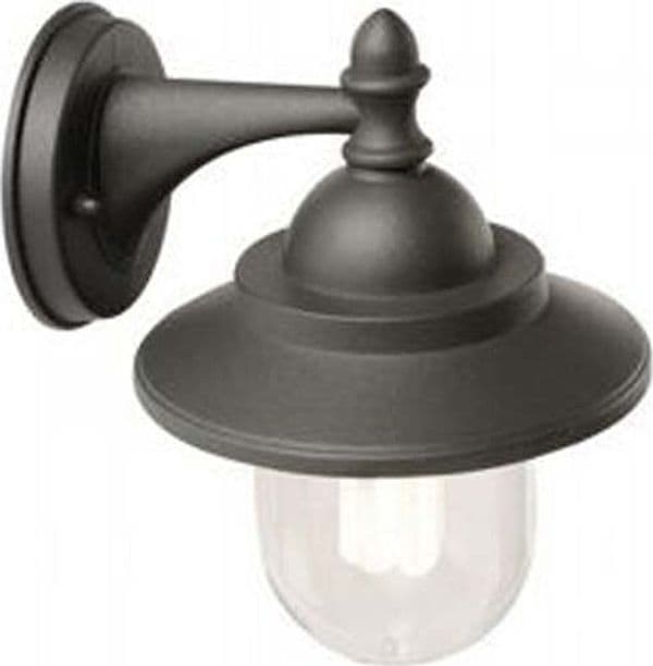 Applique-Da-Esterno-Contemp.-Rondo'-Alluminio-E-Termoplastica-Grigio-1-Luce-E27