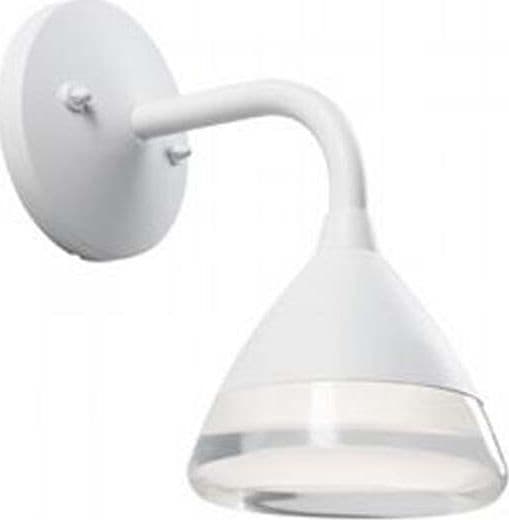 Applique-Da-Esterno-Graal-Alluminio-E-Termoplastica-Bianco-Led-20W-4000K