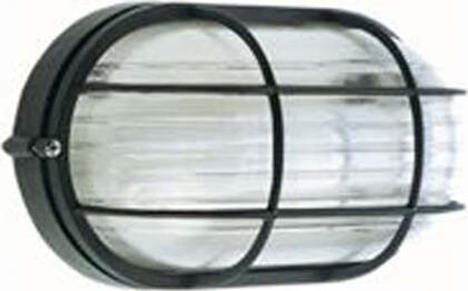 Applique-Da-Esterno-Industriale-Ovale-Alluminio-E-Vetro-Nero-1-Luce-E27