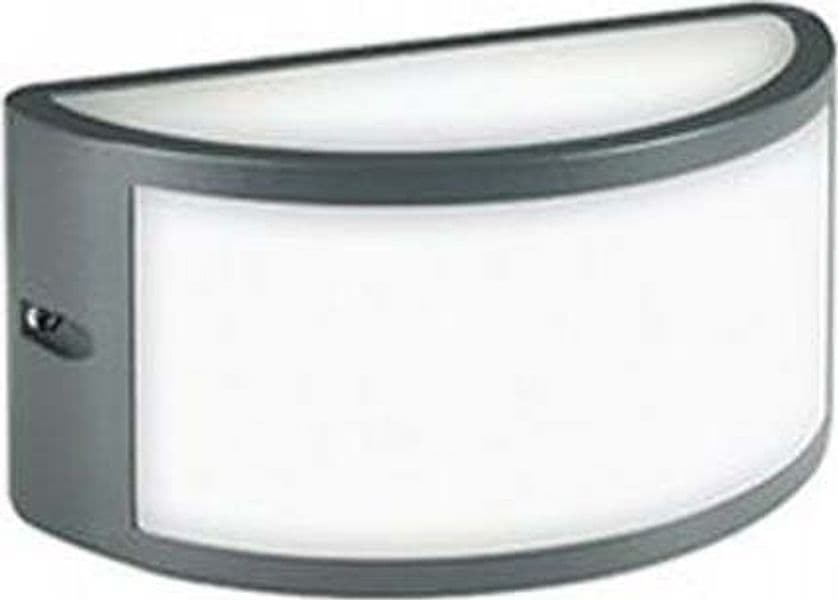 Applique-Da-Esterno-Moderna-Petit-Alluminio-E-Termoplastica-Grigio-Led-10W-4000K