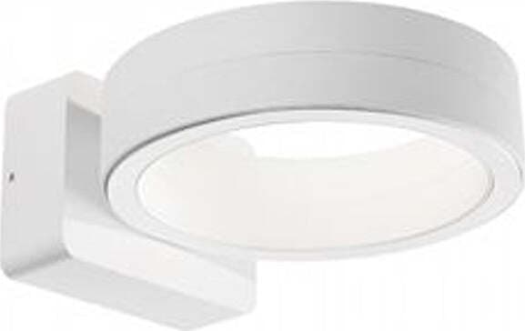Applique-Da-Esterno-Moderna-Plaza-Alluminio-E-Vetro-Bianco-Led-16W-4000K