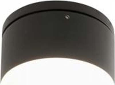 Applique-Da-Esterno-Moderna-Ring-Alluminio-E-Termoplastica-Grigio-Led-8W-4000K