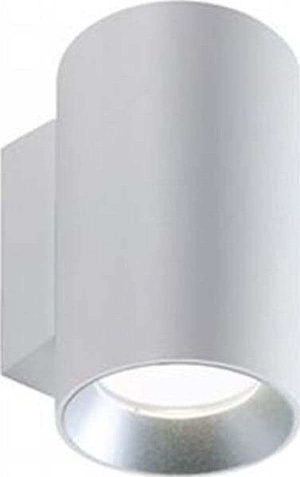 Applique-Da-Esterno-Moderna-Show-Alluminio-E-Vetro-Bianco-Led-20+20W-3000K
