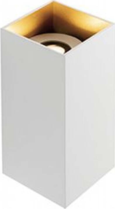 Applique-Da-Esterno-Moderna-Tower-Alluminio-E-Vetro-Bianco-E-Oro-Led-6,6W-3000K
