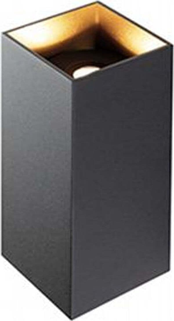 Applique-Da-Esterno-Moderna-Tower-Alluminio-E-Vetro-Nero-E-Oro-Led-6,6W-3000K