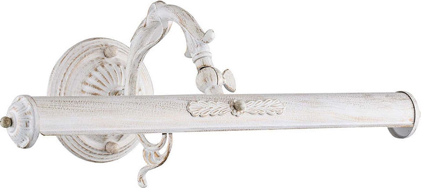 Applique-Da-Parete-Classico-Picasso-Metallo-Bianco-2-Luci-E14-25W