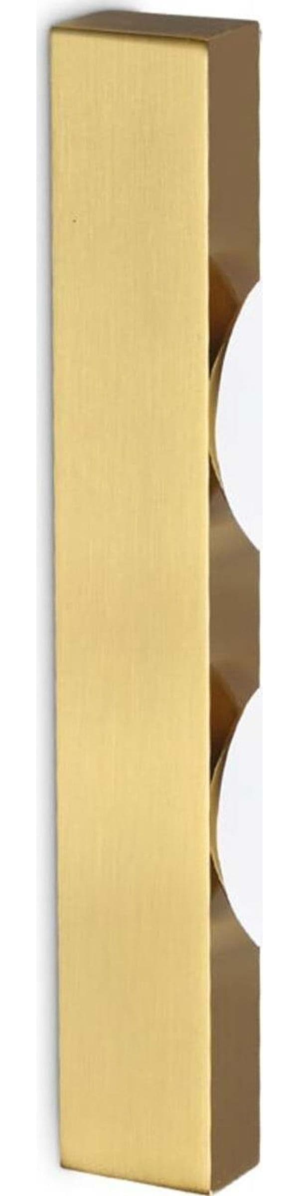 Applique-Da-Parete-Contemporanea-Ping-Pong-Metallo-Ottone-Led-6W-3000K-Ip20