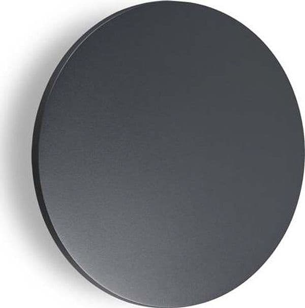 Applique-Da-Parete-Contemporanea-Punto-Alluminio-Nero-Led-12W-3000K-Ip54