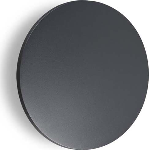 Applique-Da-Parete-Contemporanea-Punto-Alluminio-Nero-Led-12W-3000K-Ip54