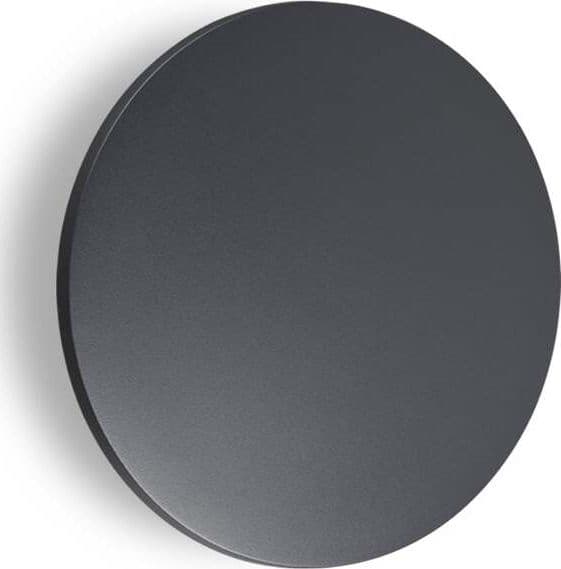 Applique-Da-Parete-Contemporanea-Punto-Alluminio-Nero-Led-16W-3000K-Ip54