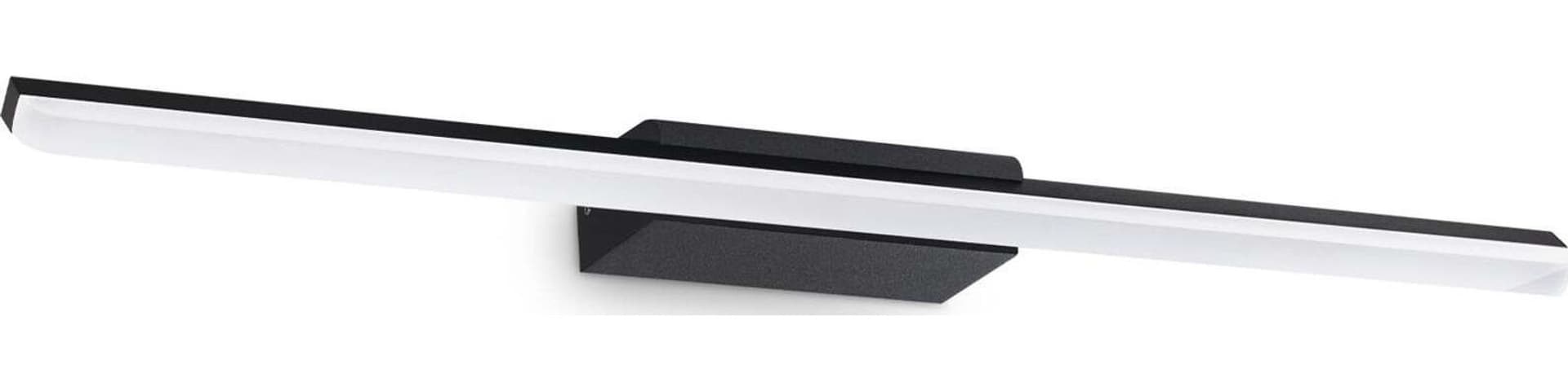 Applique-Da-Parete-Contemporanea-Riflesso-Metallo-Nero-Led-17W-3000K-Ip44
