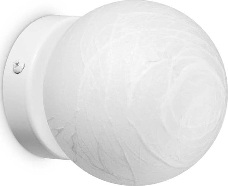 Applique-Da-Parete-Contemporaneo-Carta-Metallo-Bianco-1-Luce-G9-15W-3000K-Ip20